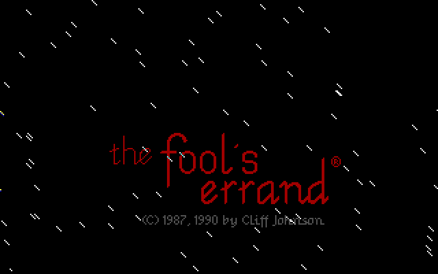 The Fool's Errand screenshot 2 for Amiga